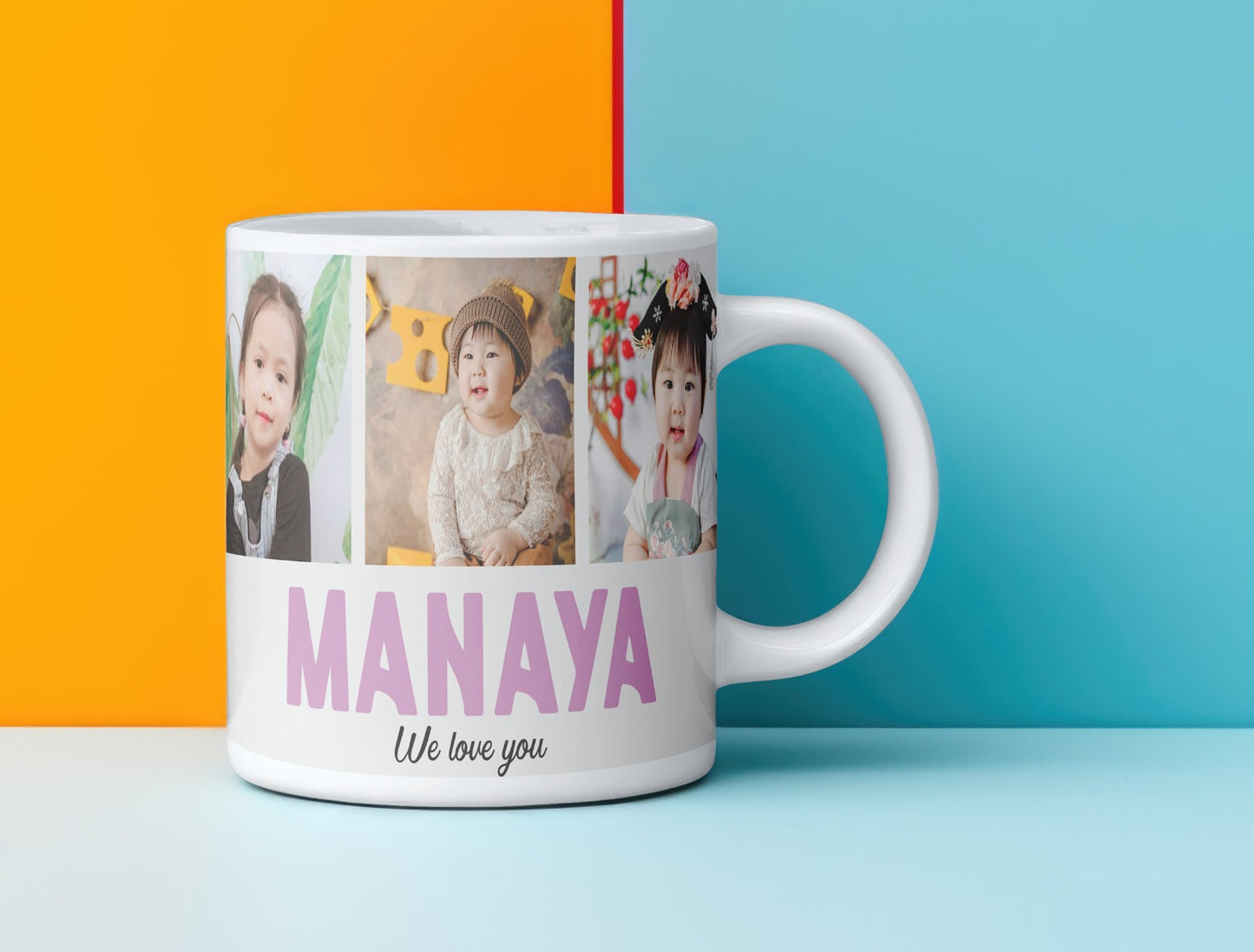 Personalized Photo Mug – Custom Text & Image Gift