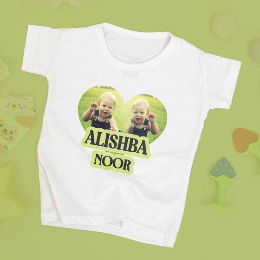 Custom White T-Shirt – Add Your Image & Text